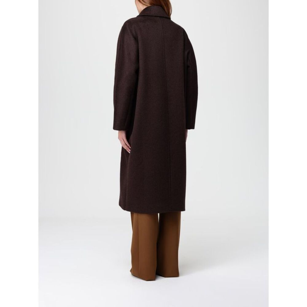 Max Mara Fur Coat Woman Brown - Picture 3 of 4